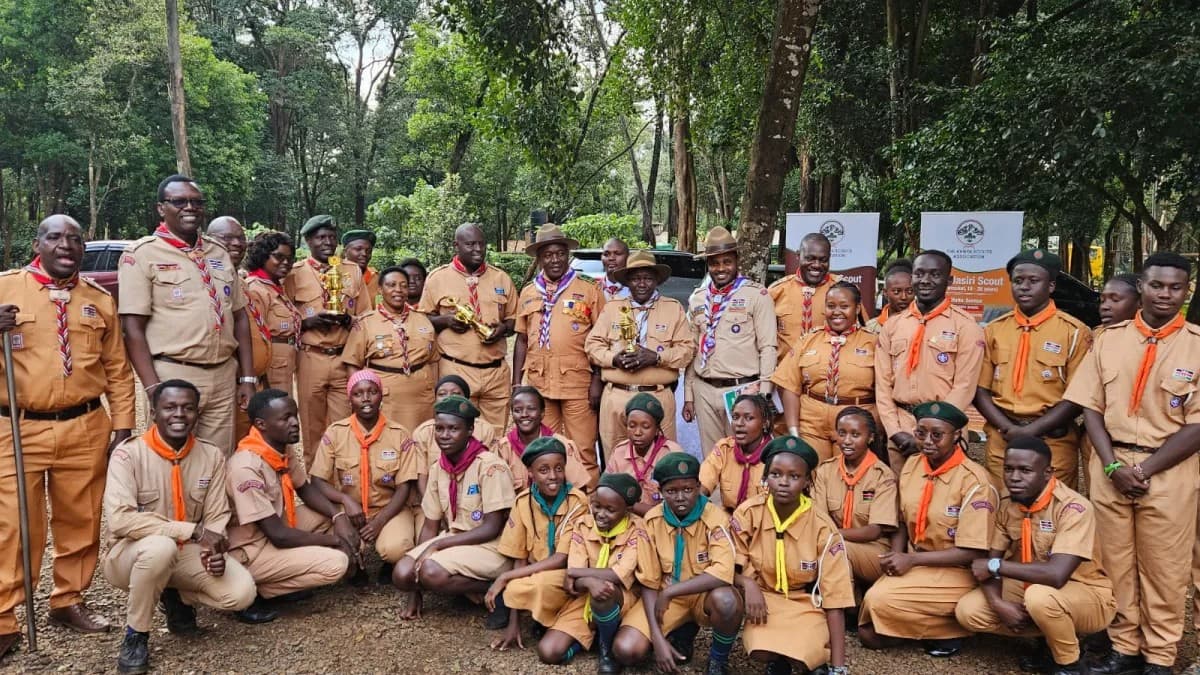 School heads urged to support scouting clubs as movement builds discipline and life skills
