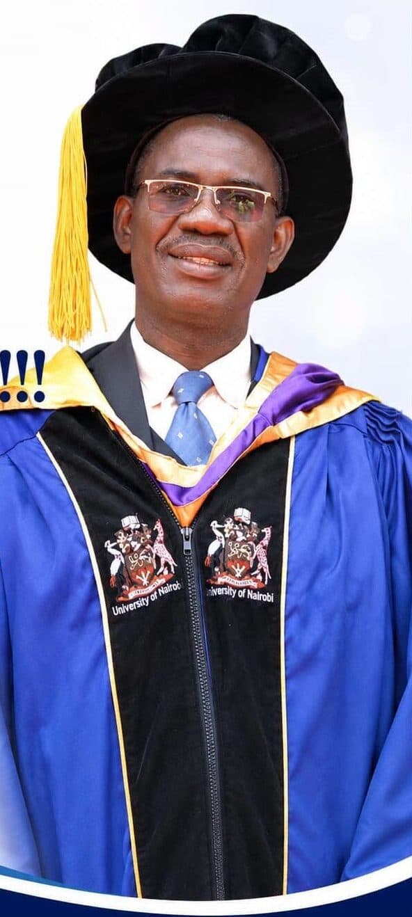 UoN celebrates Prof Stephen Luketero’s promotion to full professor