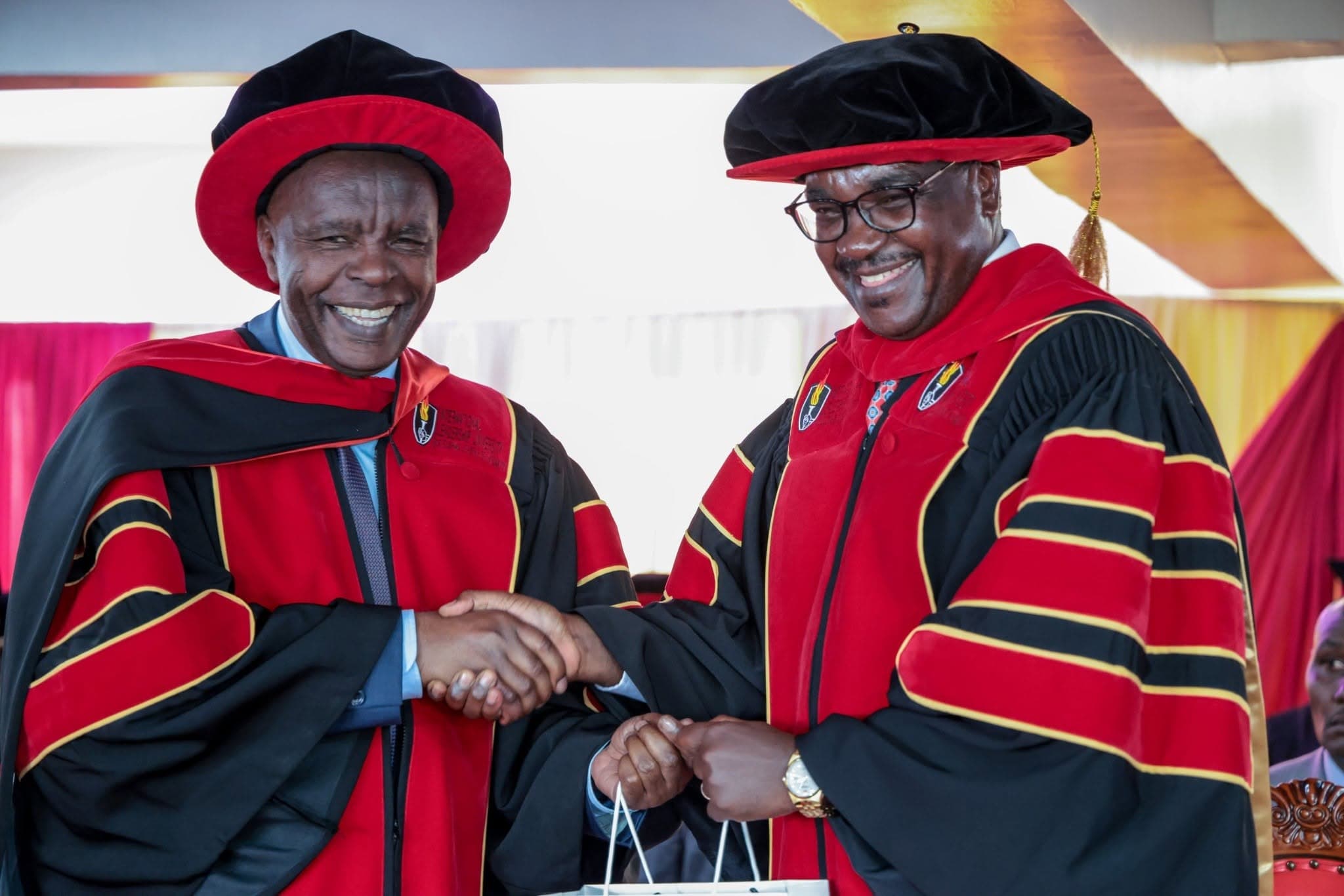 Kivutha Kibwana installed as new ILU Chancellor