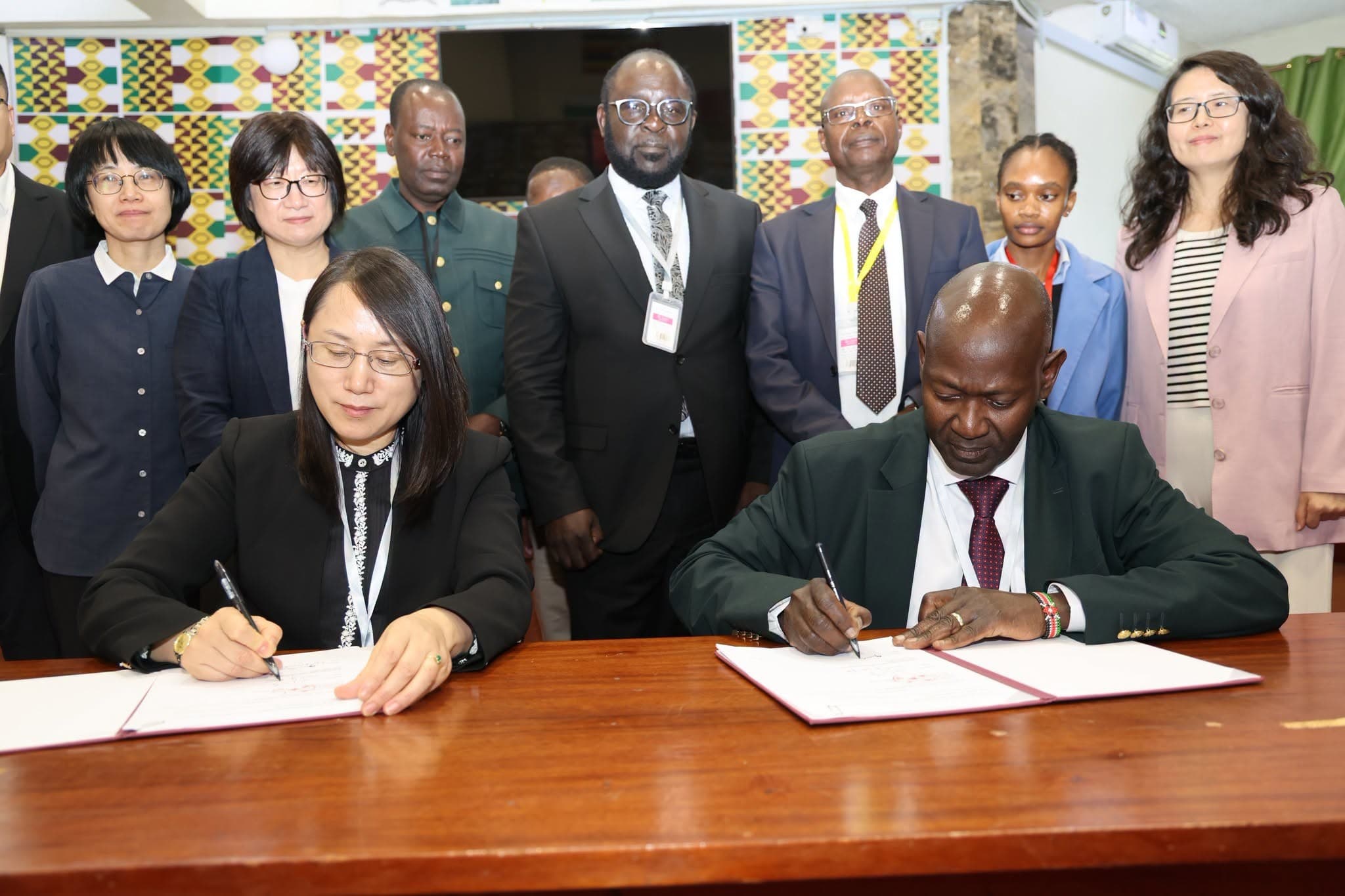 Kaimosi Friends University signs MoU with China’s Donghua University to boost research