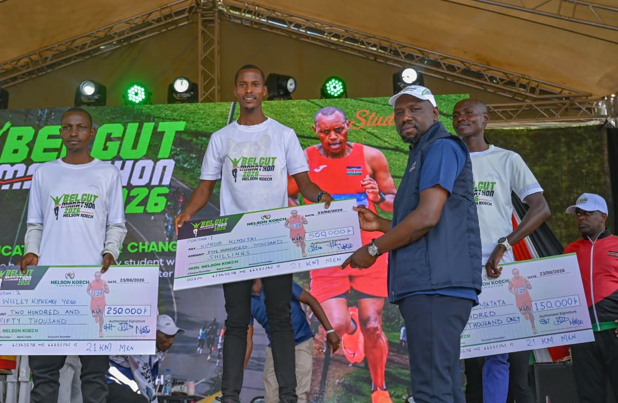 Belgut Half Marathon raises funds for needy learners as over 2,000 athletes take part