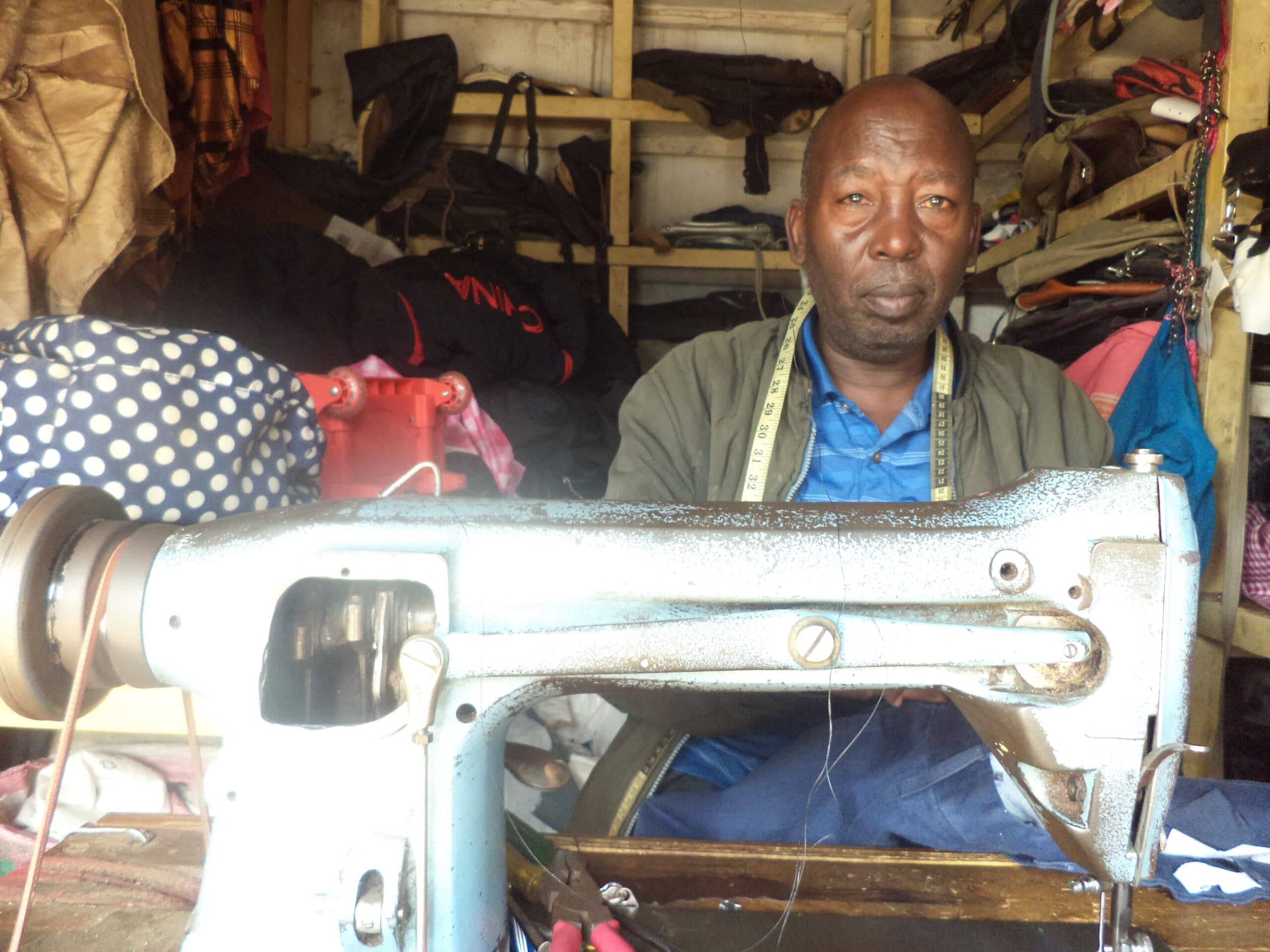 Baringo’s veteran tailor sceptical about CBC, warns against white-collar job obsession