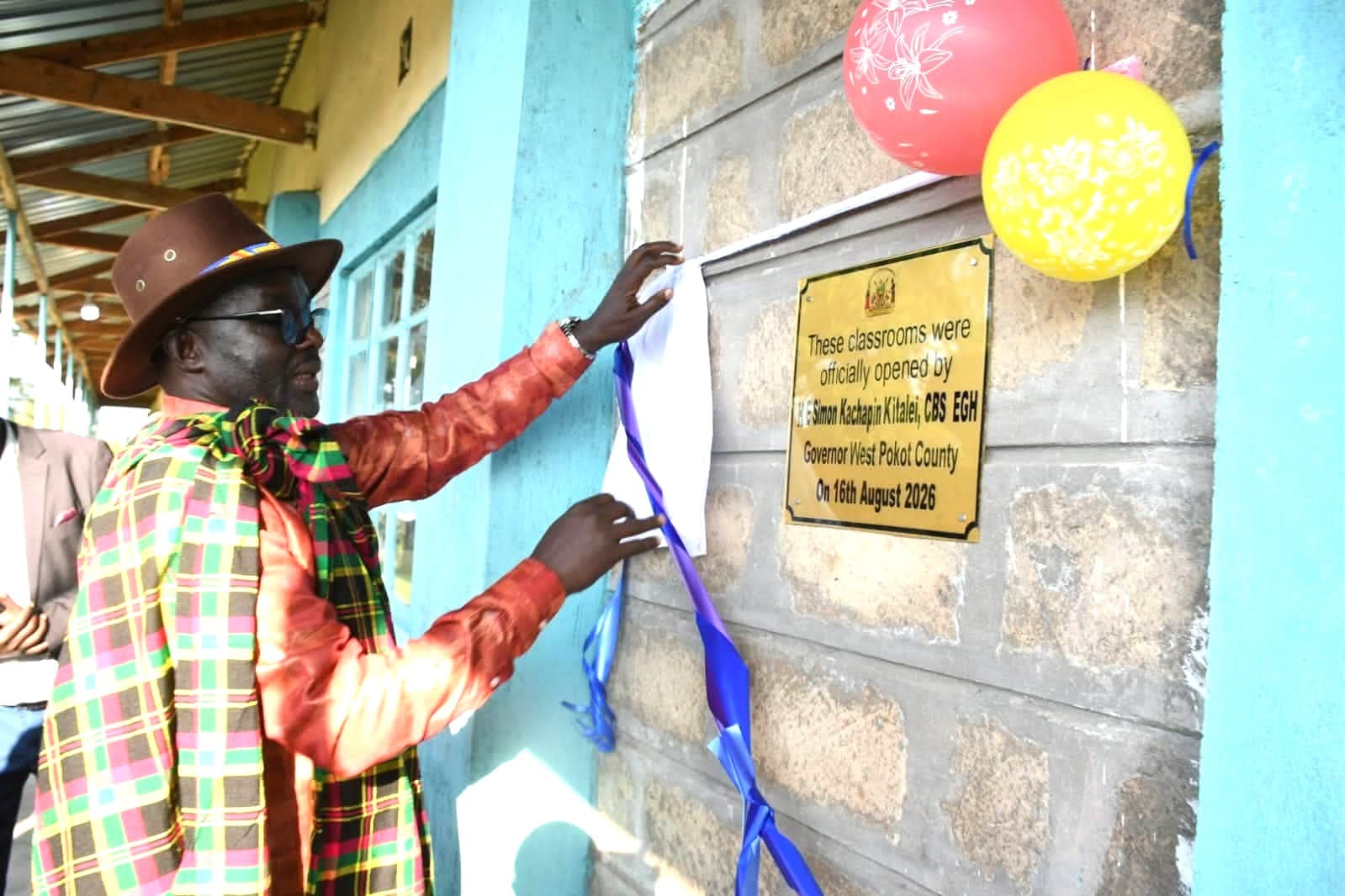Governor Kachapin commissions new classrooms as West Pokot boosts school infrastructure