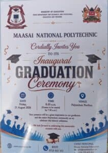 Maasai National Poly set for inaugural graduation ceremony for over 1,300 trainees image 1