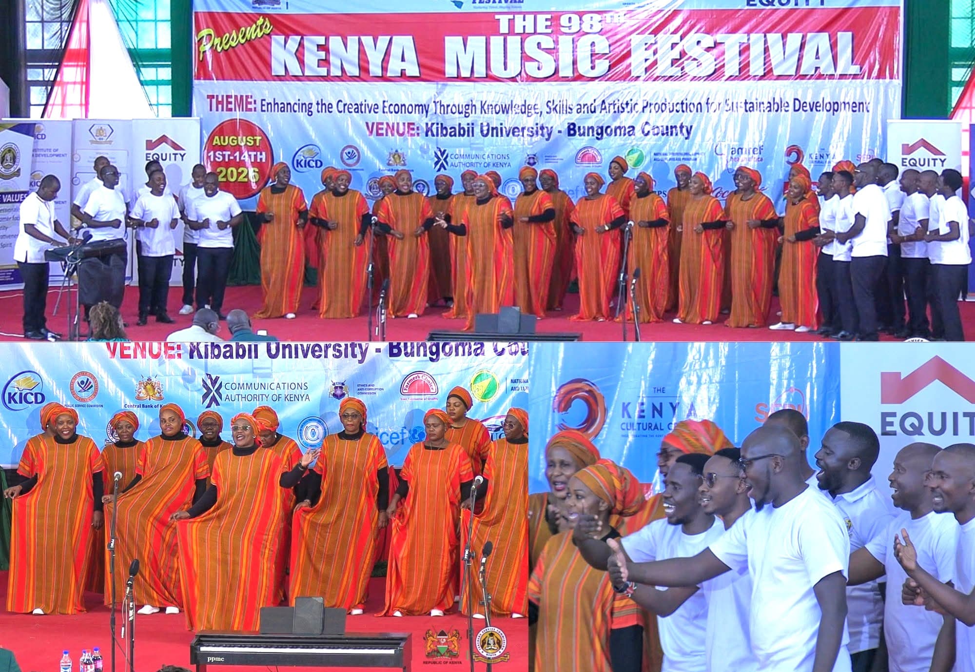 TSC Choir shines at Kenya Music Festival in Kibabii, wins six of 14 categories