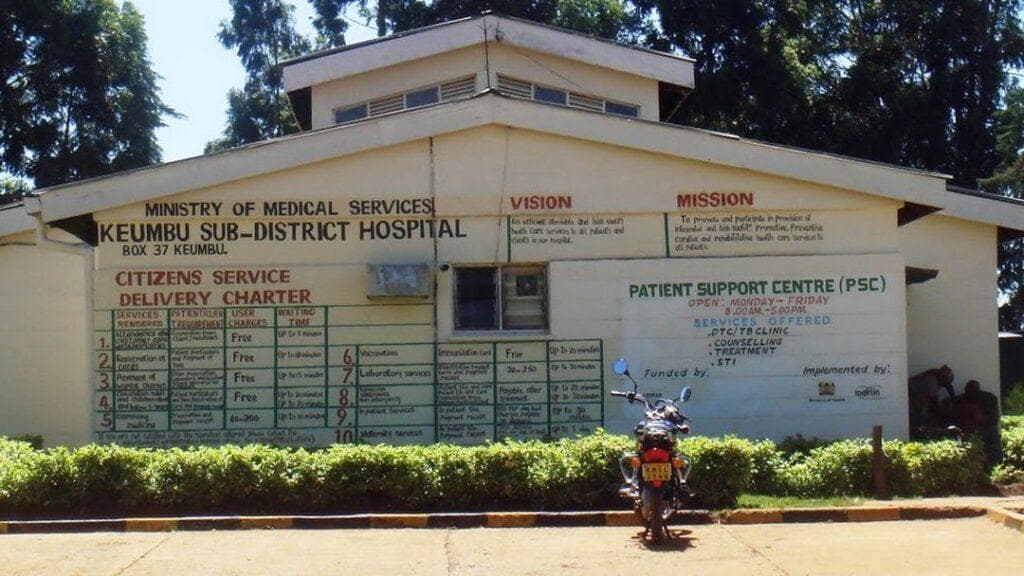 Eight-month-old baby found abandoned by roadside in Kisii