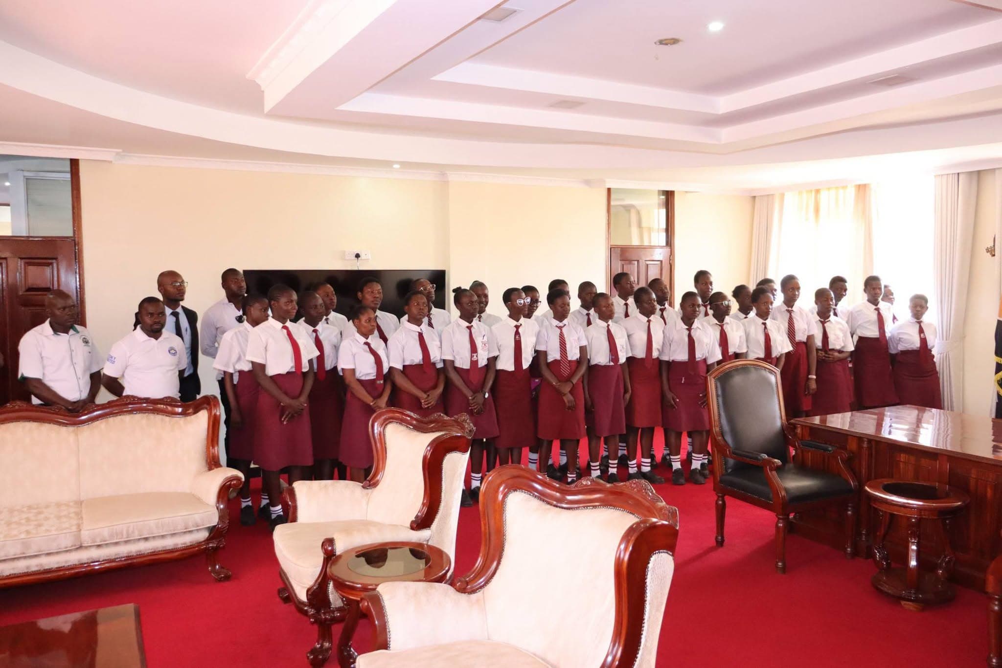 Siaya County Government hosts St. Augustine Girls in leadership training