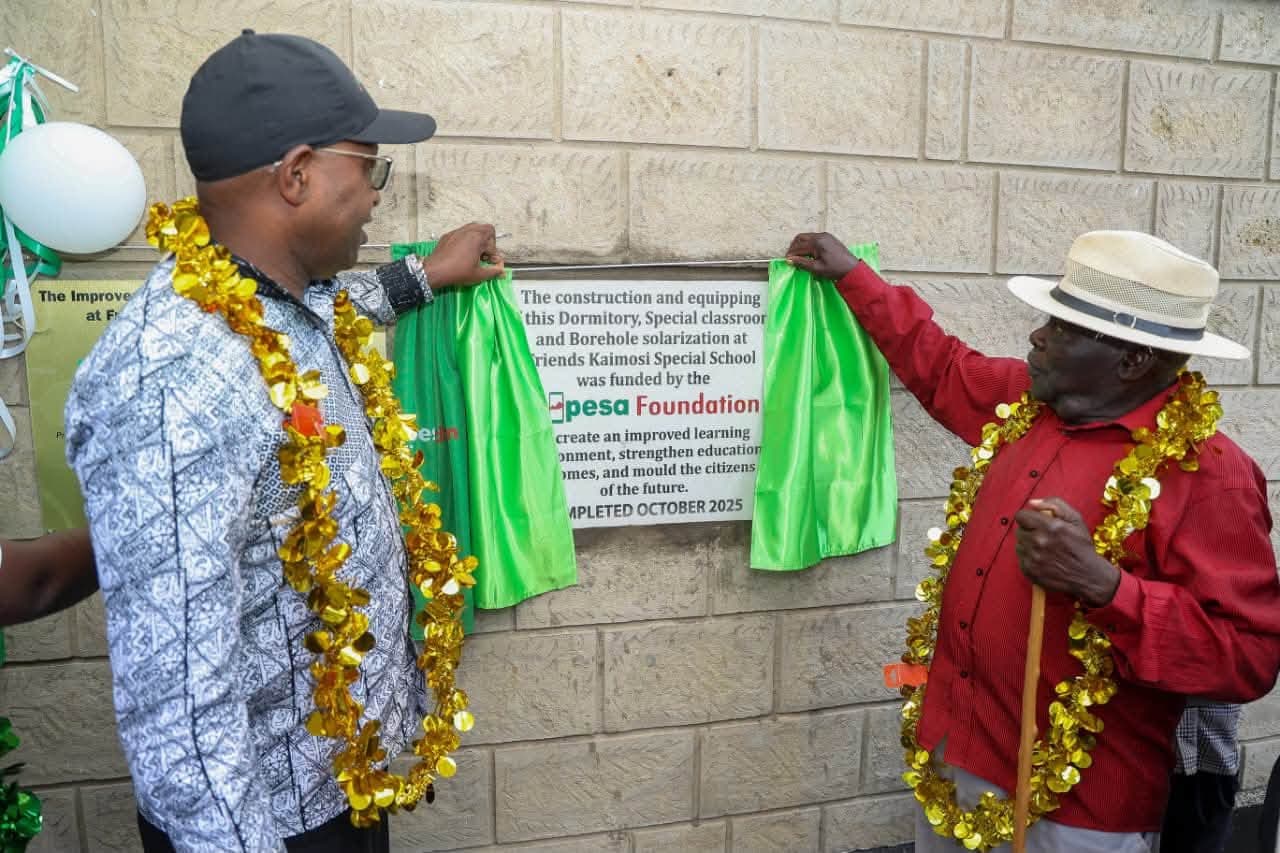Ksh15 million infrastructure project handed over at Friends Special School, Kaimosi