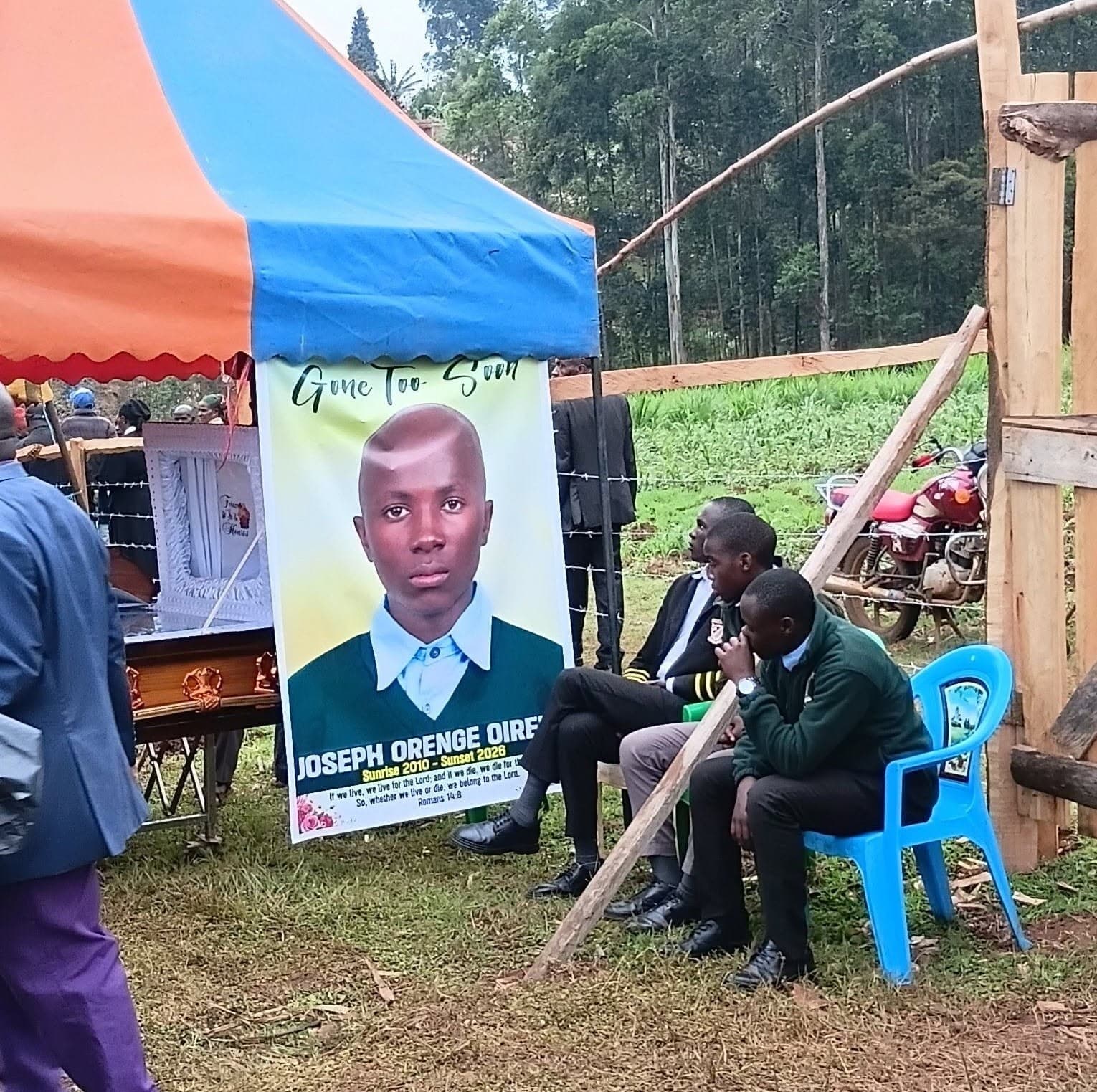 Riokindo High student laid to rest after drowning tragedy in Kisii County