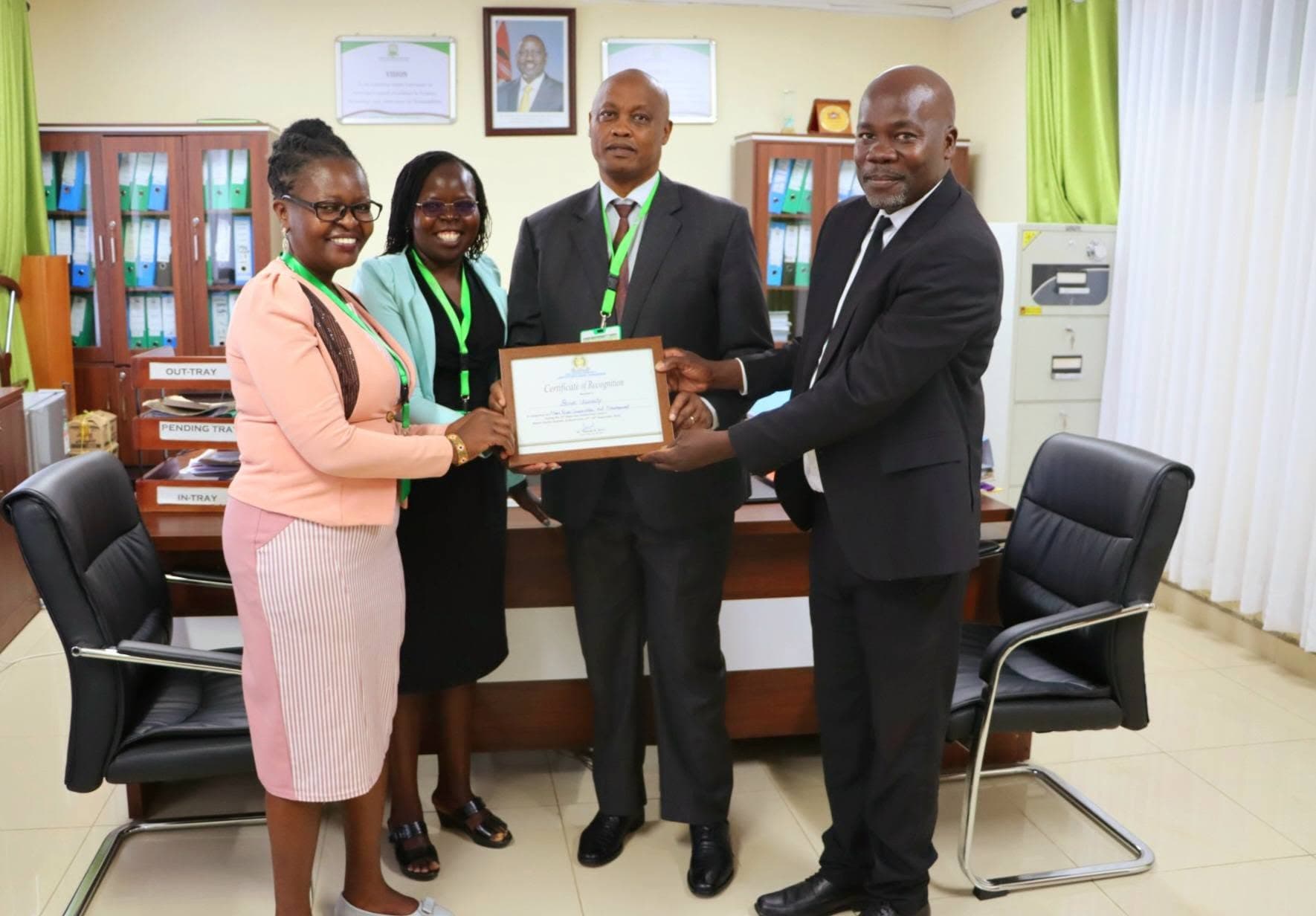 Bomet University leaders honoured at Jamhuri Africa Education Awards