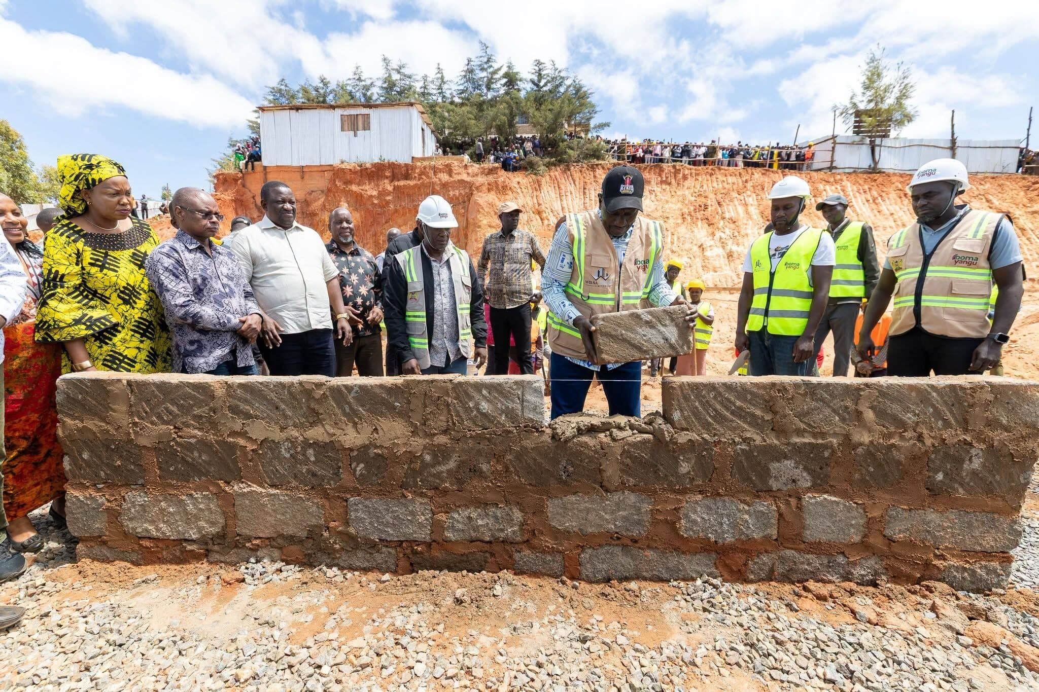 Ruto lays foundation stone for 340-bed facility at Wumingu TVC in Taita Taveta