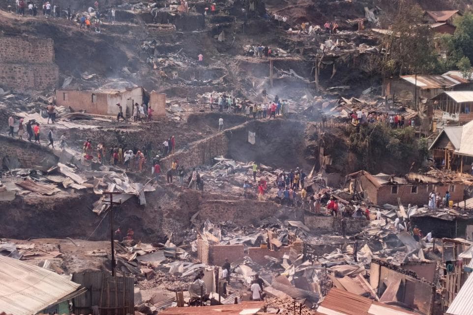 24 students feared dead as fire Guts schools in Bukavu, DR Congo