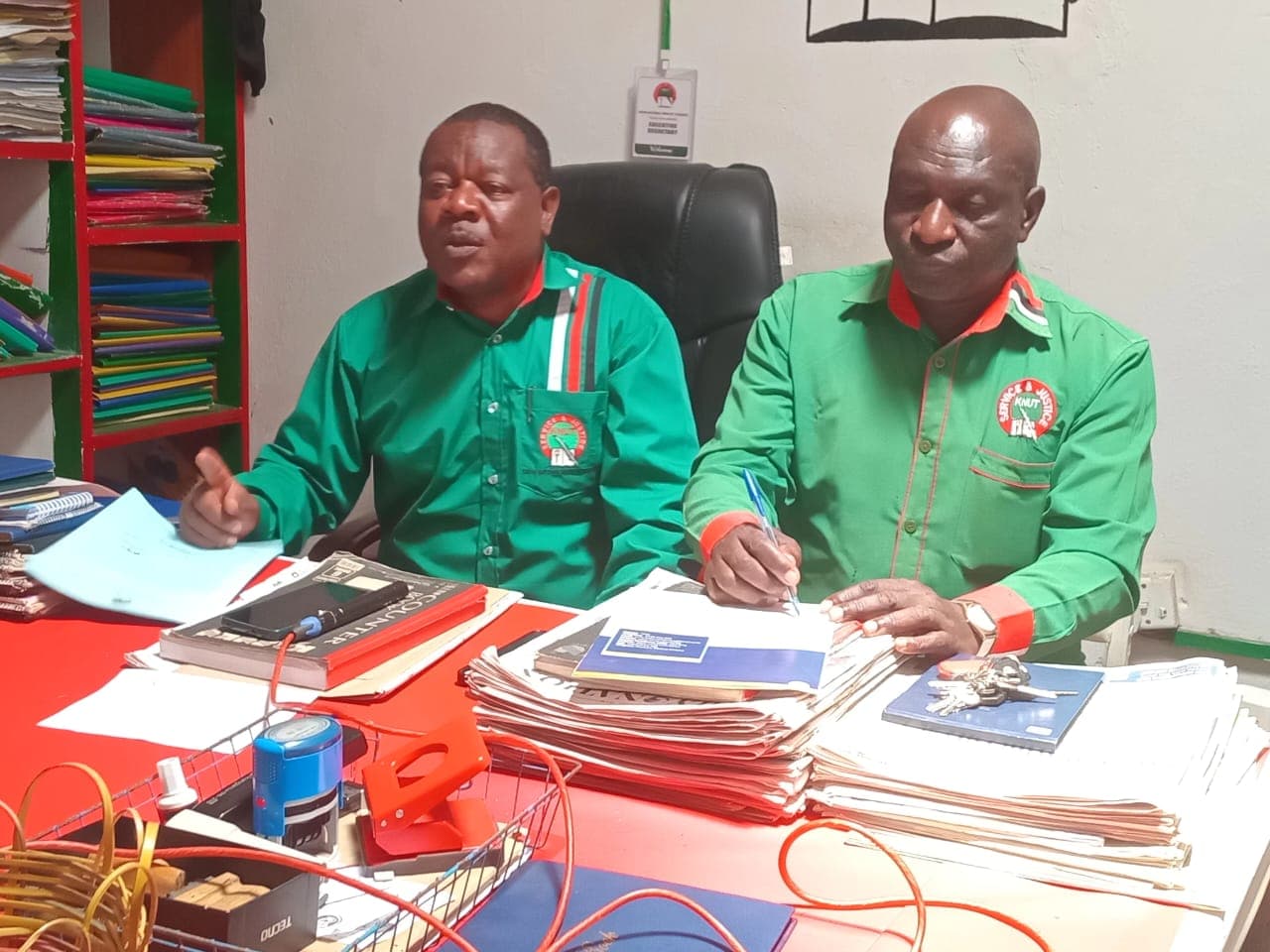 Trans Nzoia KNUT officials accuse TSC of forcibly transferring members to KUPPET