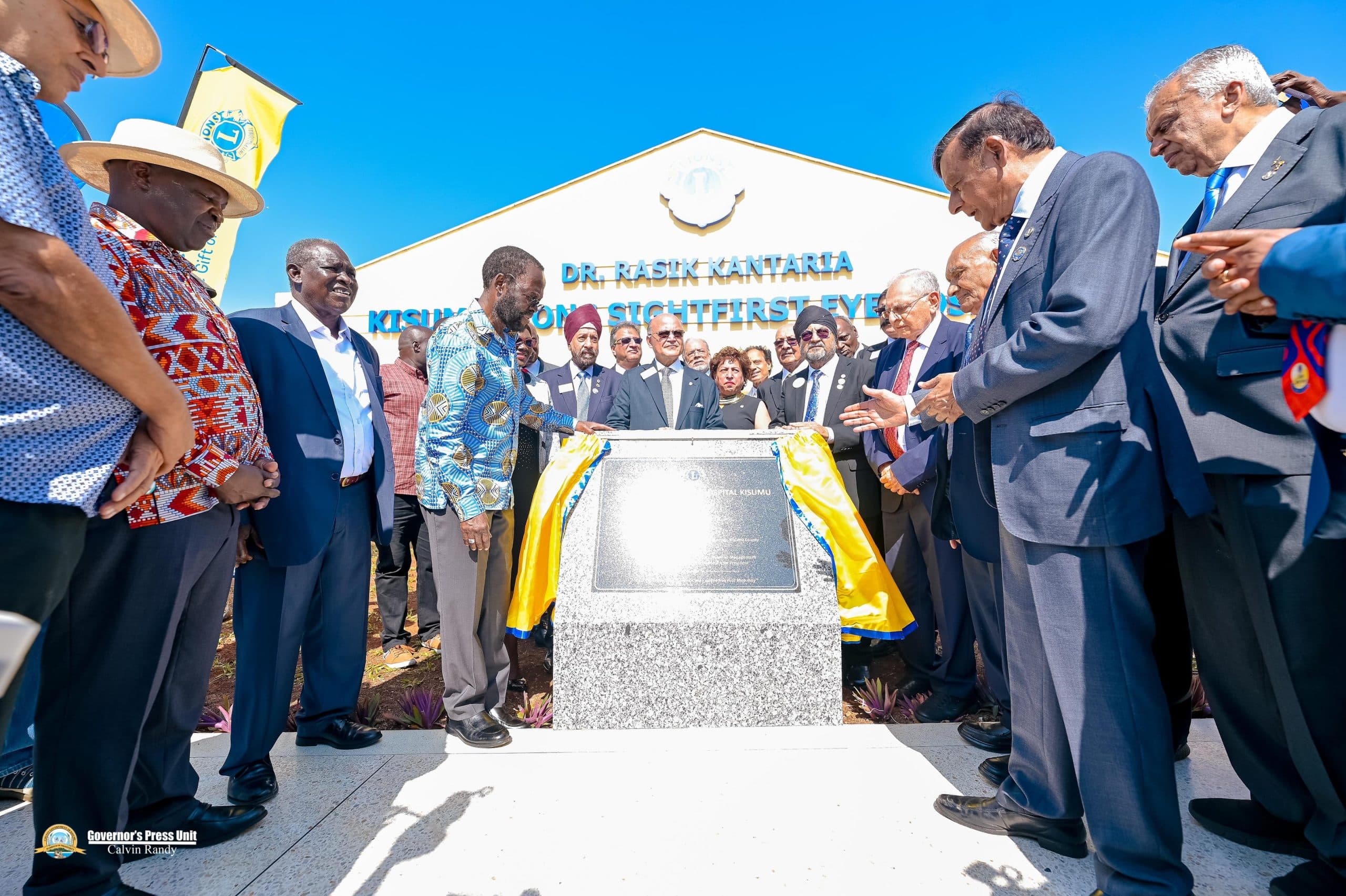 Nyong’o raises alarm over ophthalmologist shortage as Lions eye hospital opens in Kisumu