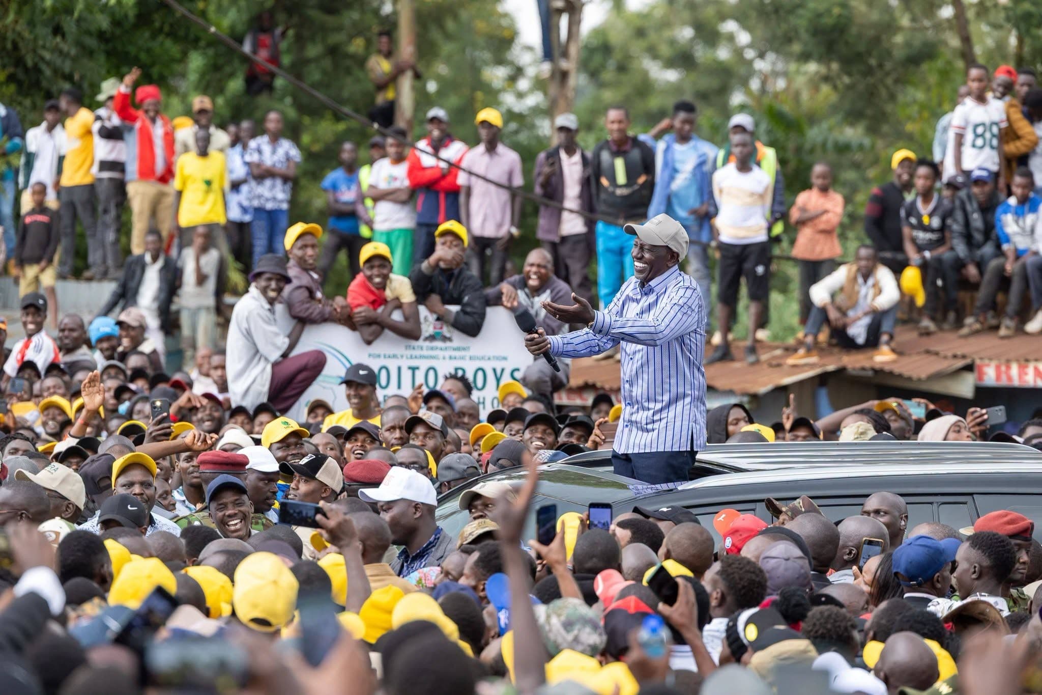 Schools benefit as Ruto wraps up four-day development tour of Bomet and Kericho