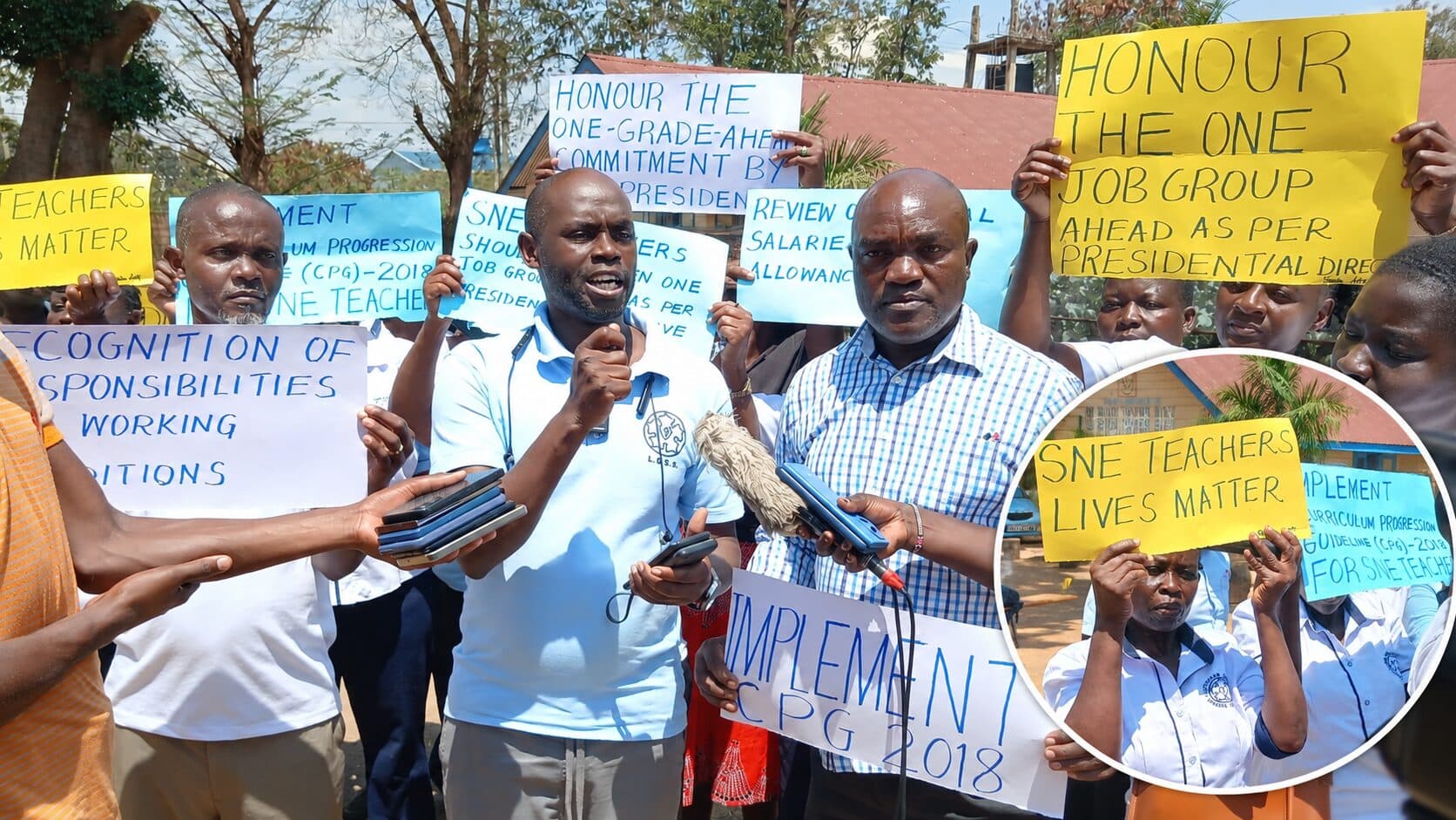 SNE teachers in Kisumu demand implementation of 2018 career guidelines, presidential job grade pledge