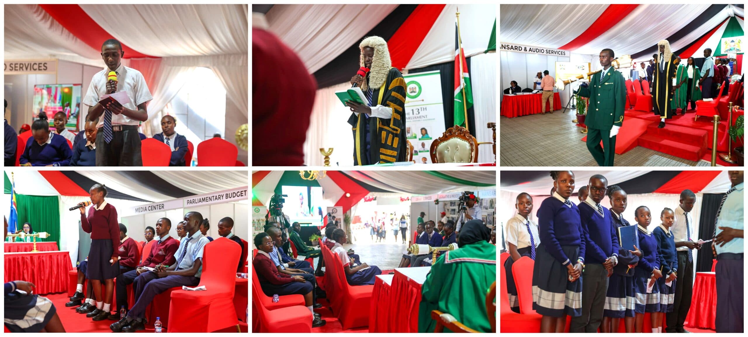 Students showcase leadership in mock parliamentary debate at Nyeri ASK Show