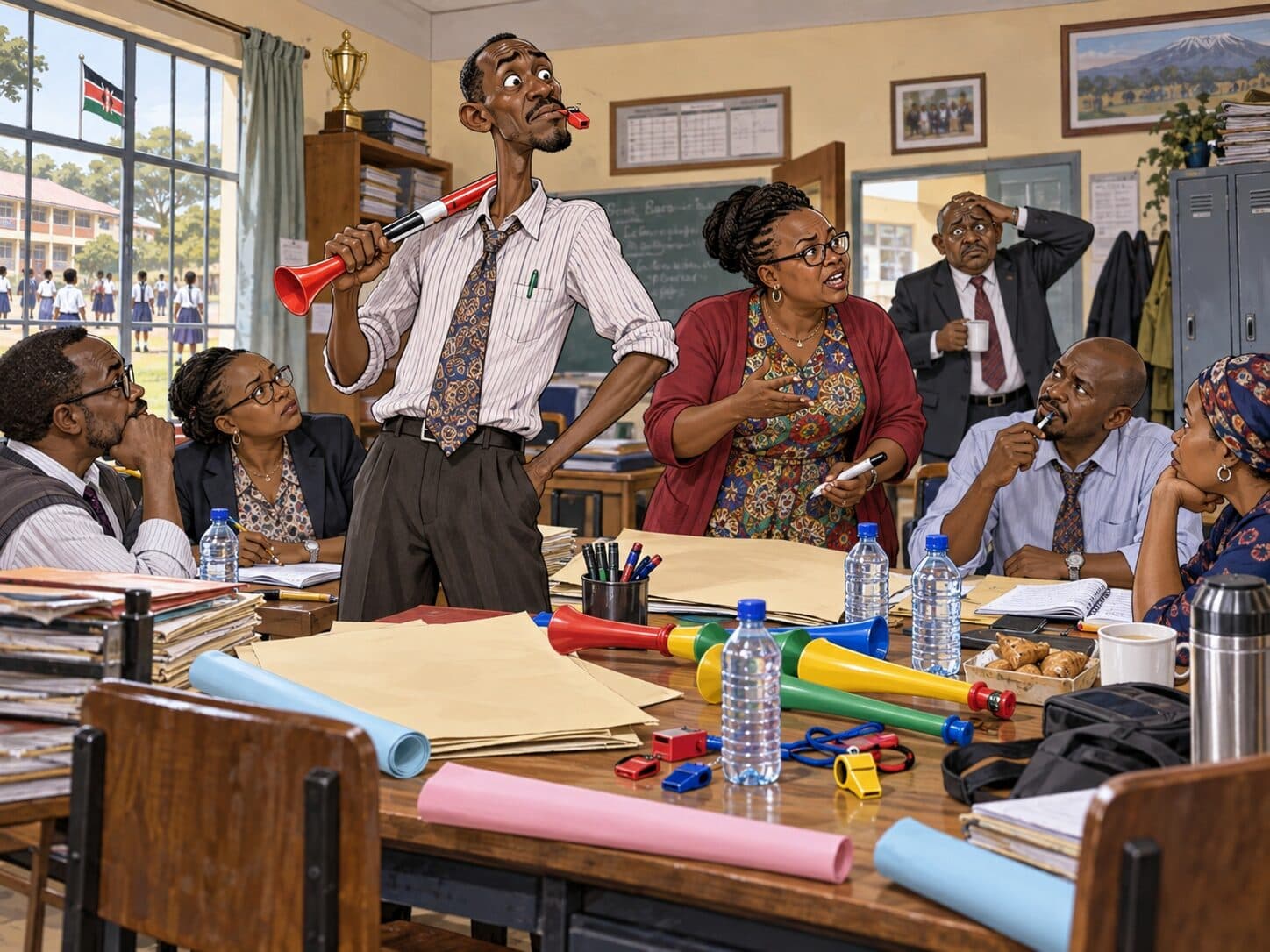Humour, anxiety as teachers brace for ‘mother of all strikes’ over promotions, hardship allowances