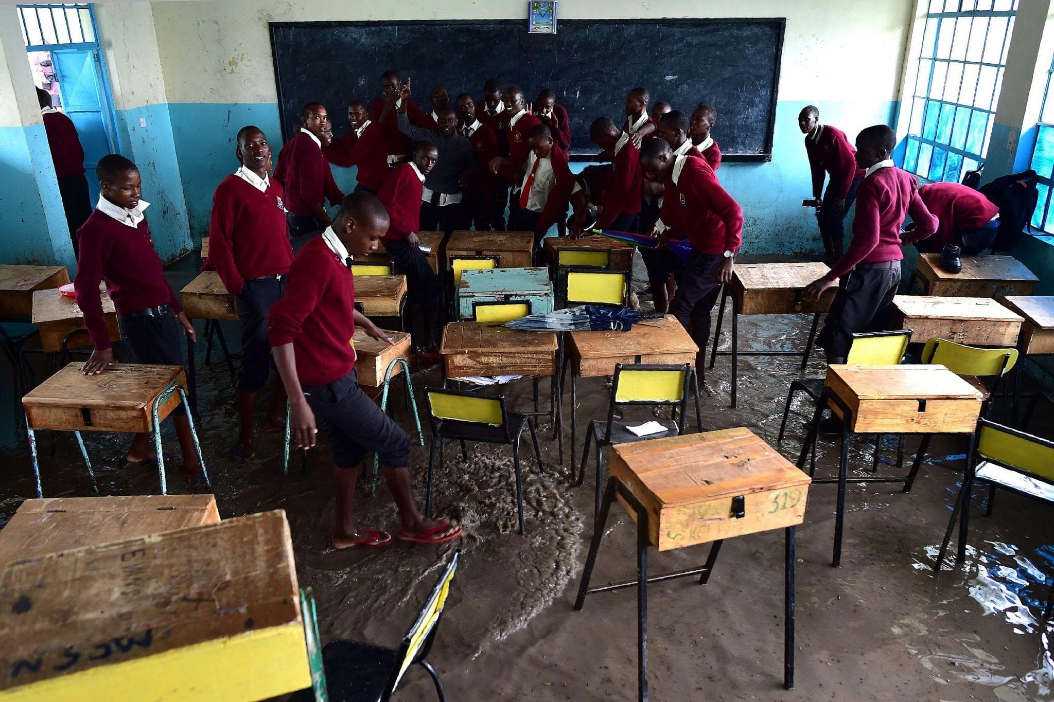 Govt deploys helicopters, boats and drones to deliver exams amid El Niño flood threat