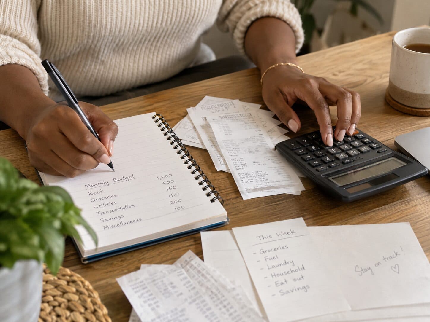 Parents entrust nursing student with budgeting their salaries for household needs