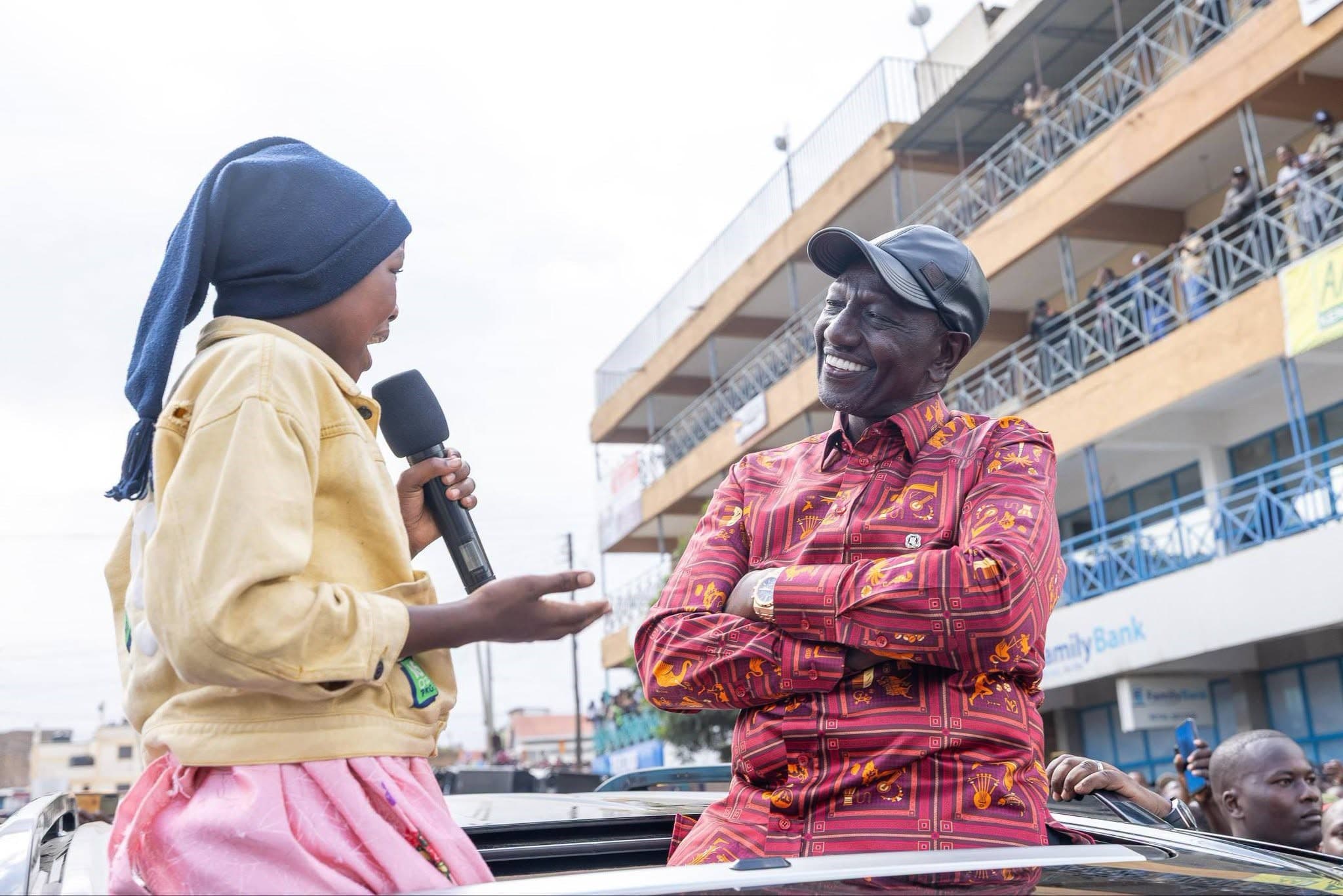Schoolgirl’s poem moves Ruto to tears during Bomet rally