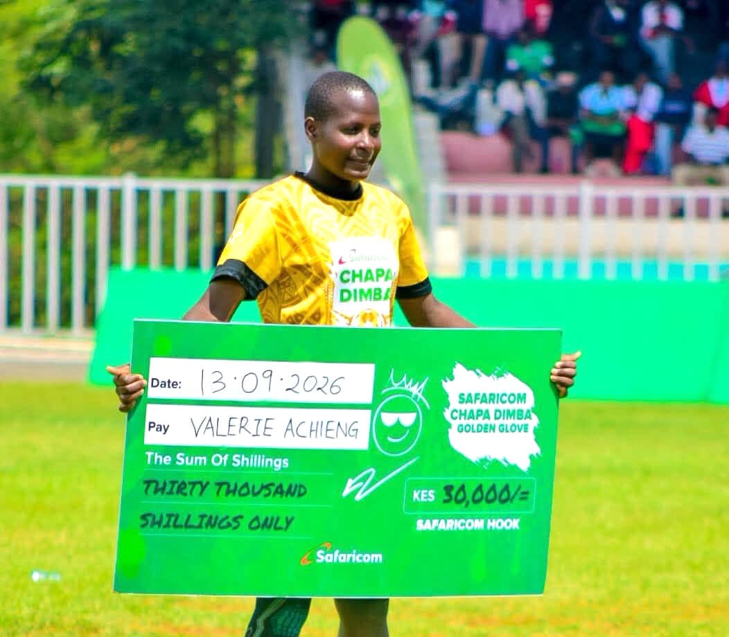 Nyakach Girls goalkeeper wins Nyanza Chapa Dimba Golden Glove