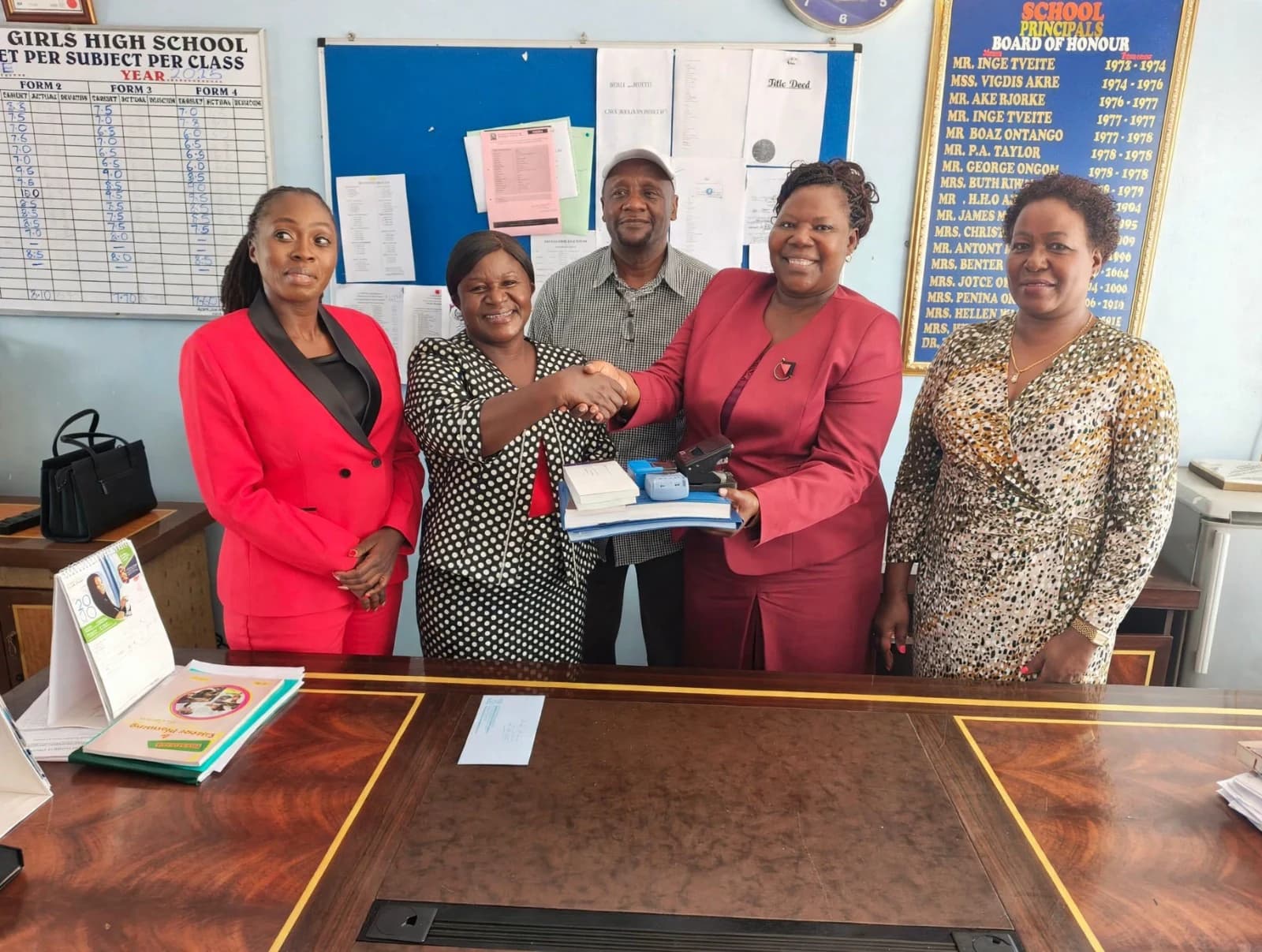 Sinyolo Girls welcomes Dr Carolyn Atieno as new principal