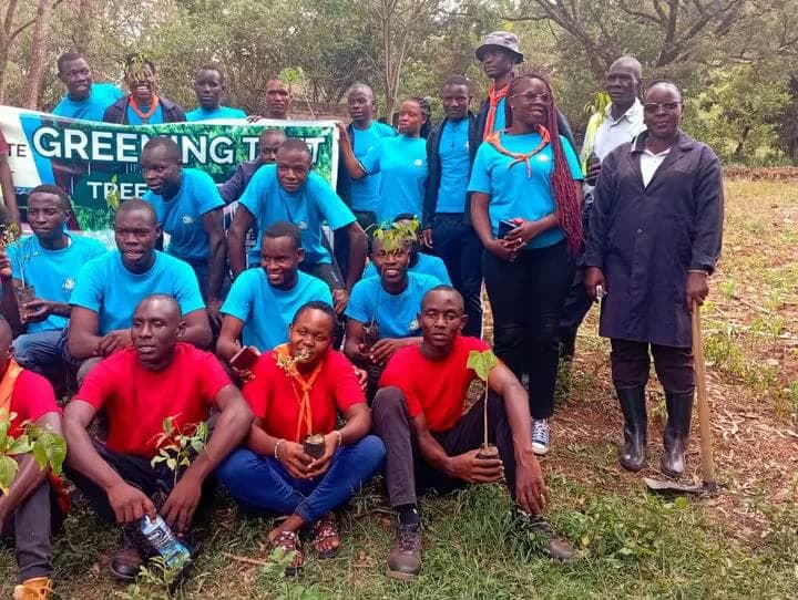 TVET institutions plant trees in nationwide green campaign