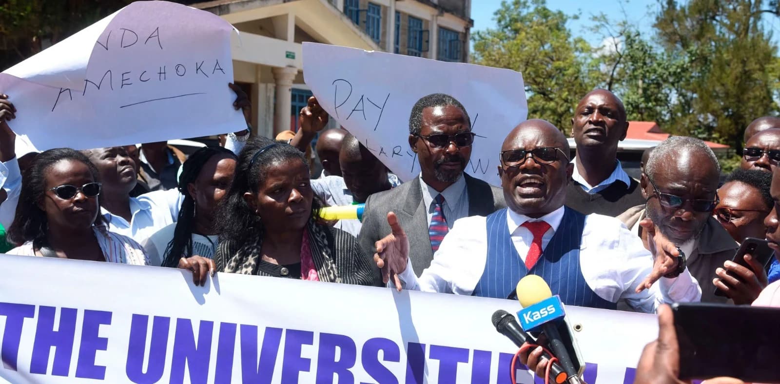 UASU boss vows to sustain lecturers' strike as talks enter crucial stage