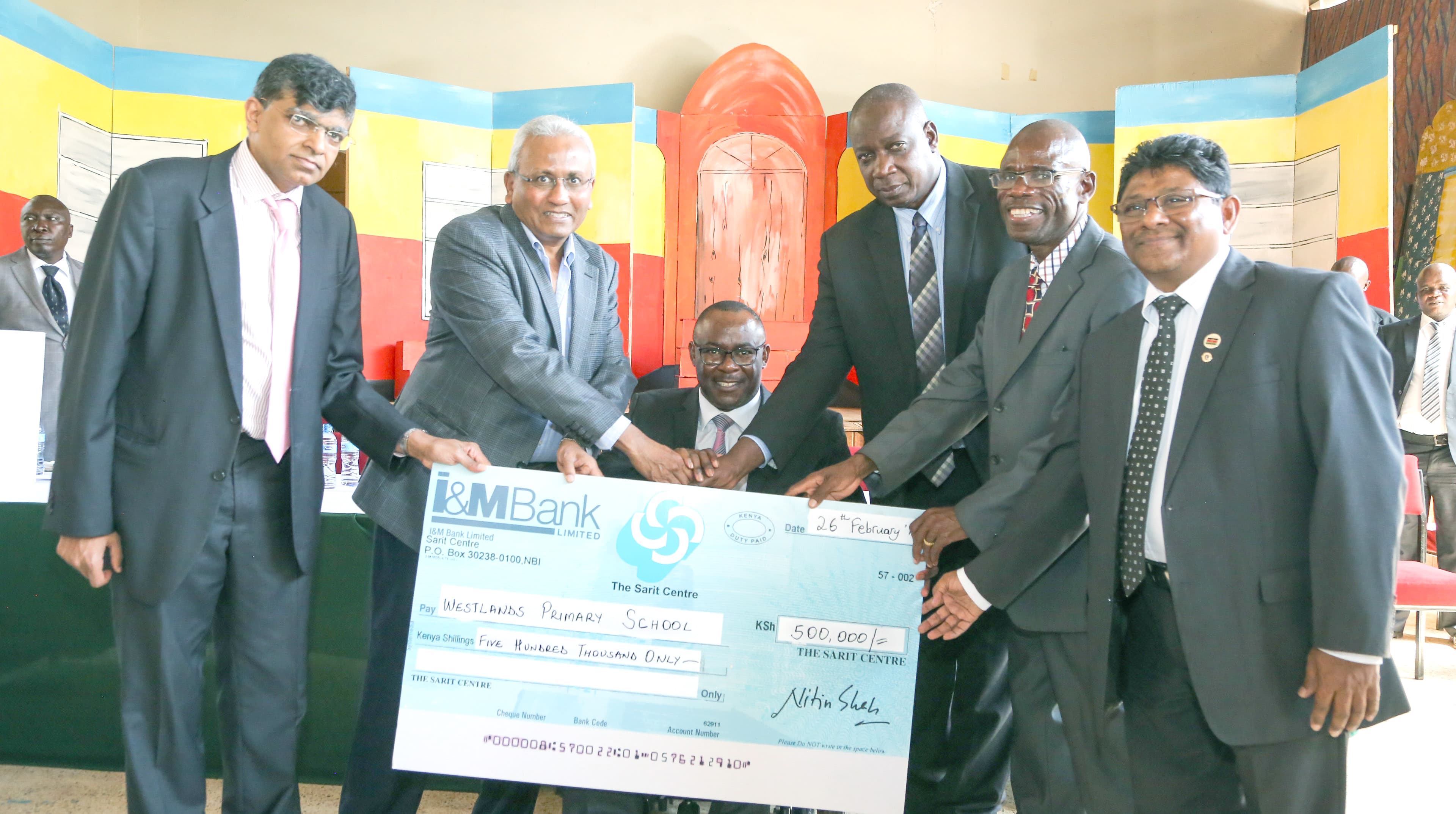 Westlands Primary School receives Sh10.5m