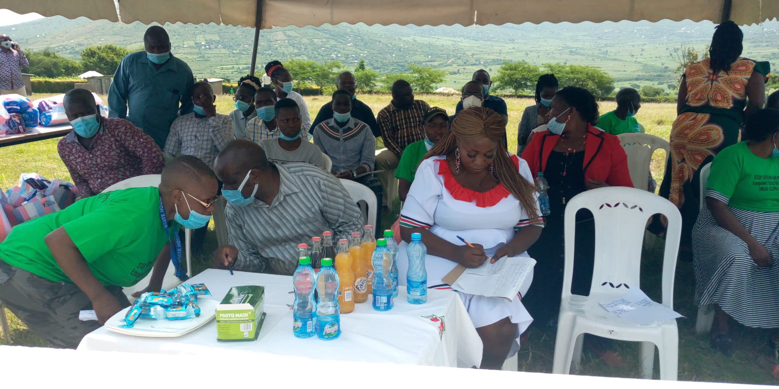 300 girls benefit from Inua Elimu hygiene programmme