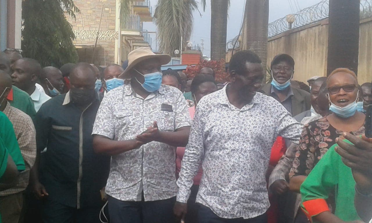 KNUT rival supporters clash at Kakamega meeting