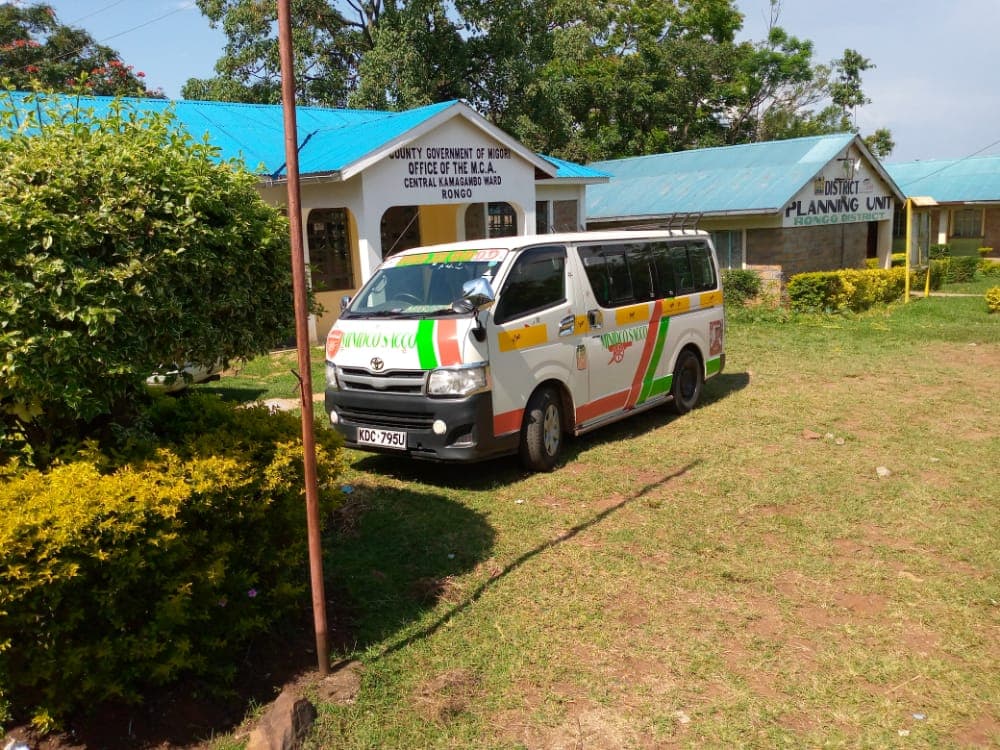 Students from various schools stranded in Rongo