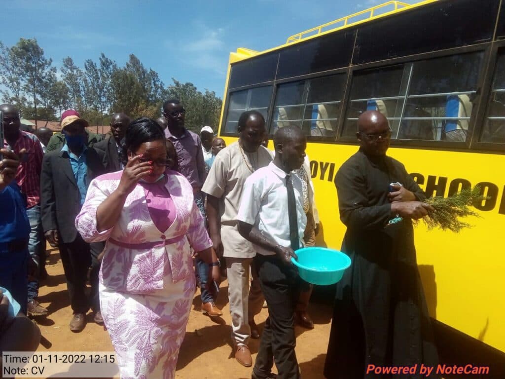 Malava MP lauds school Principal for highest bursary applications image 1