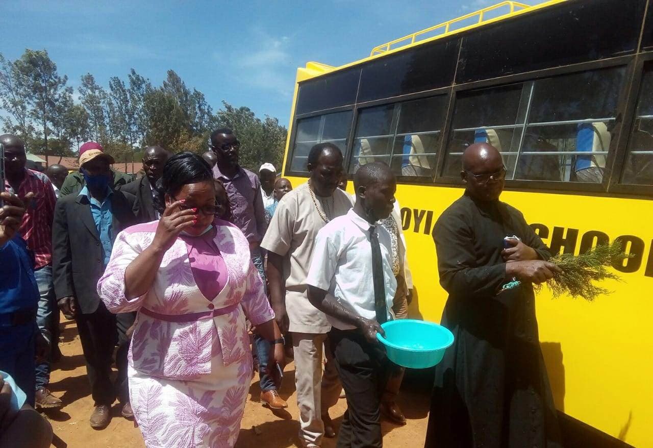 NG-CDF purchases buses for three schools