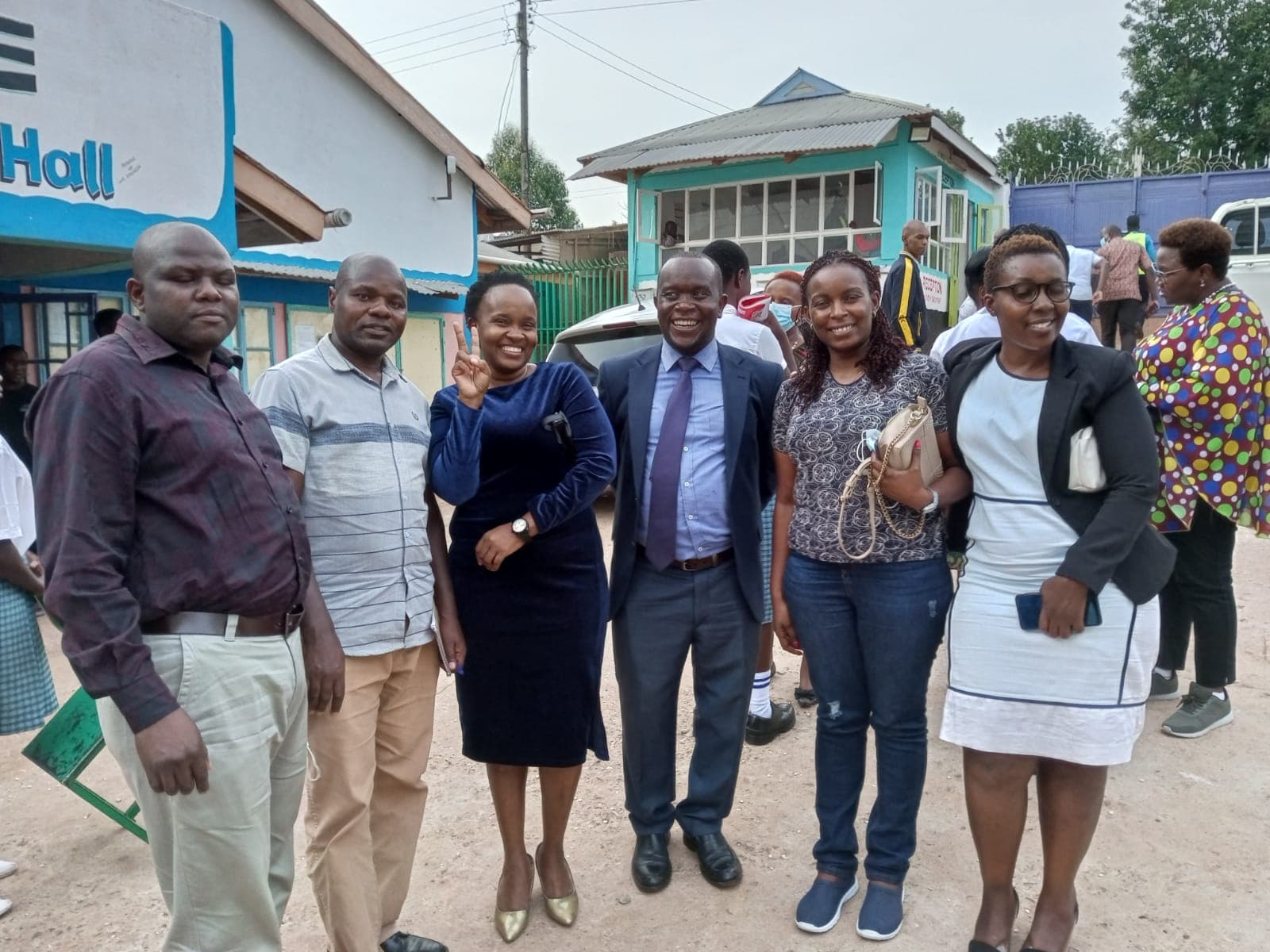 Shock as a retired teacher falls into kin’s grave, dies