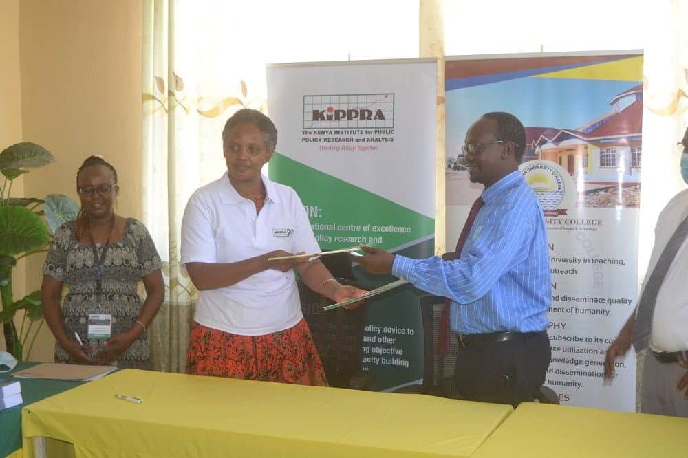KIPPRA signs MoU with Turkana University on gov’t policy, research