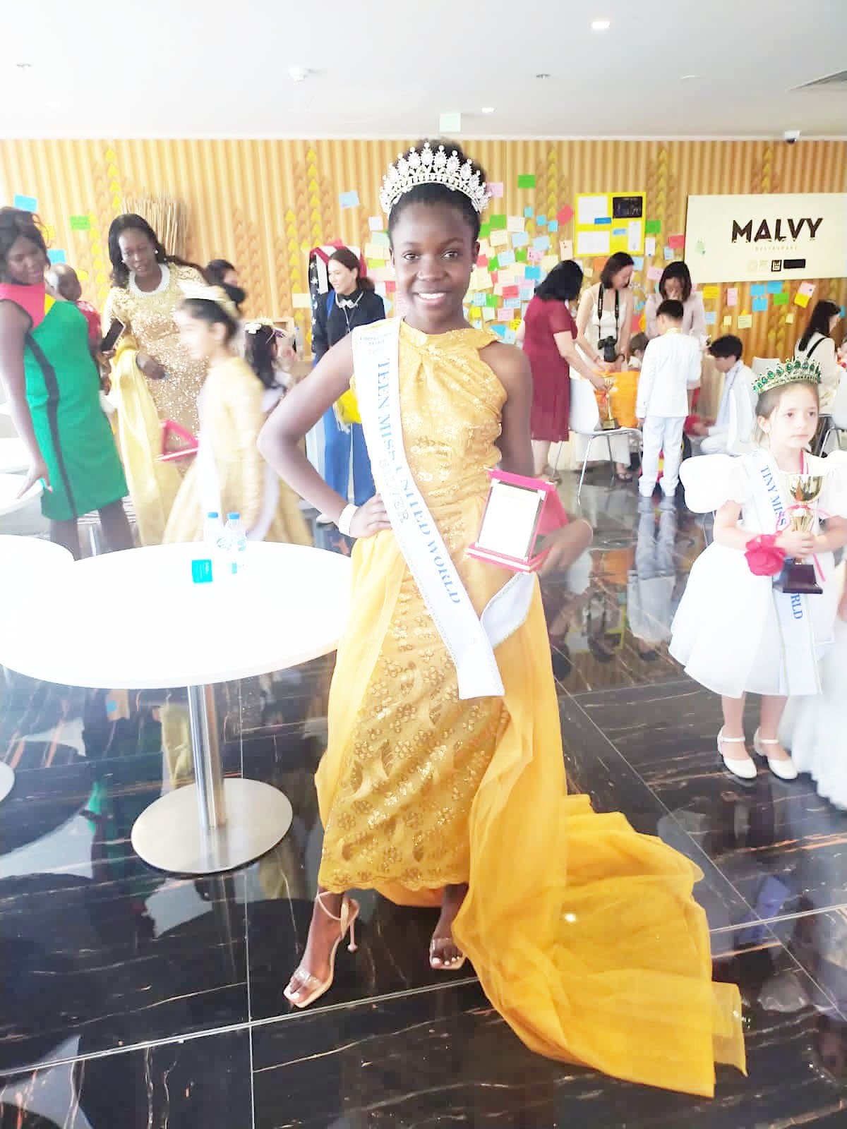 Kenyan girl bags silver medal during Dubai beauty contest