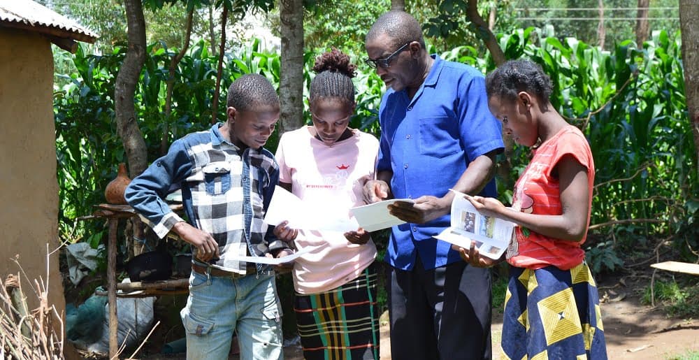Triplets with disabled parent worried about joining Form One image 1