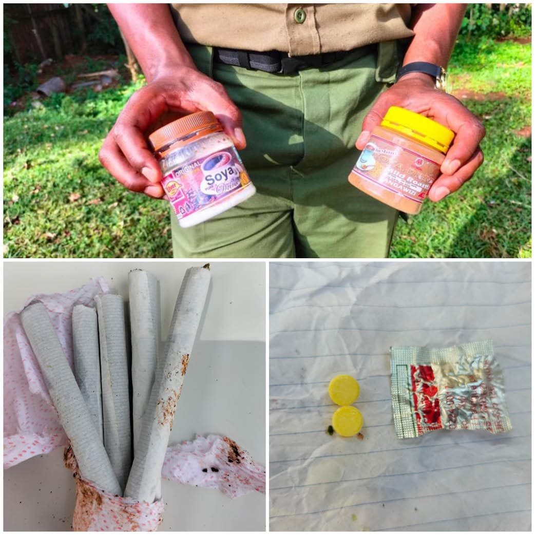 Police search nets 5 rolls of bhang from students