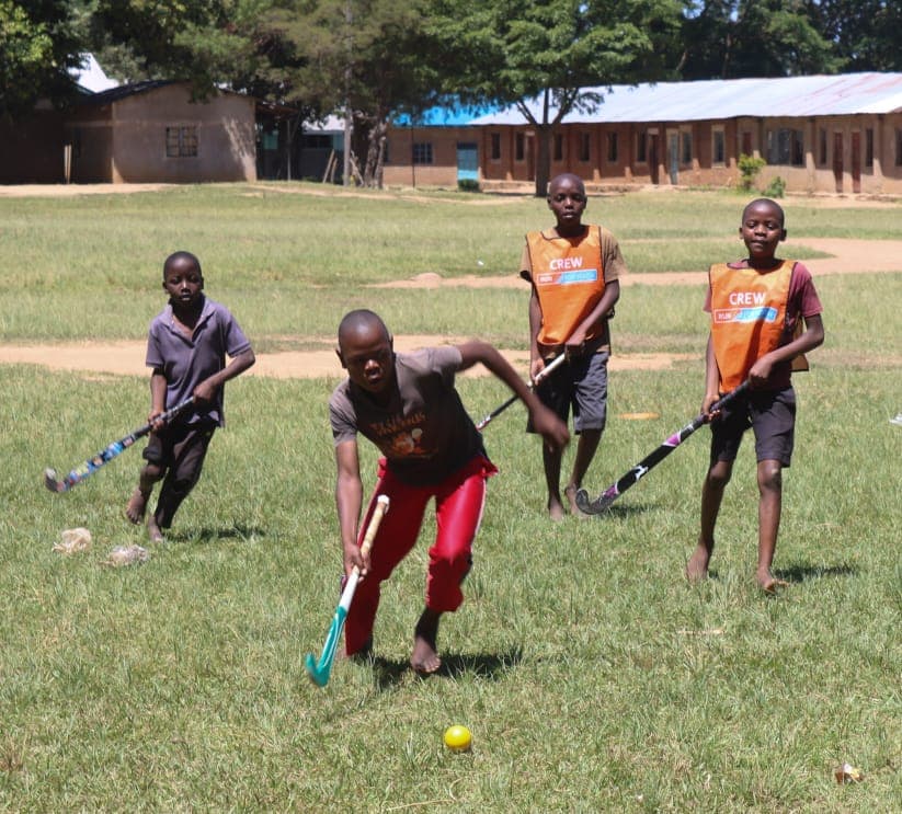 Hockey enthusiast nurtures talents among school children through own hockey academy image 2