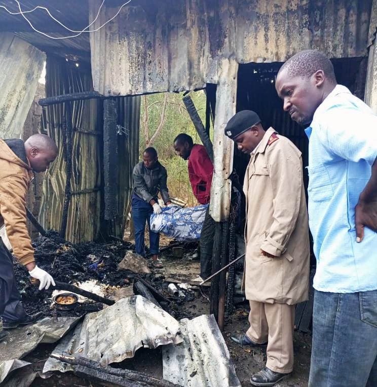 Agony as school girl, baby burn to death in house fire