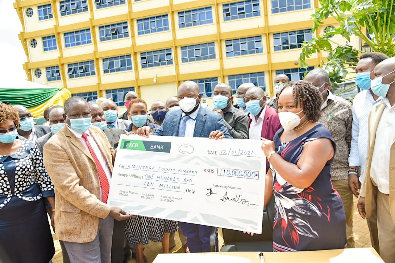 42,500 Kirinyaga County students vetted for bursaries
