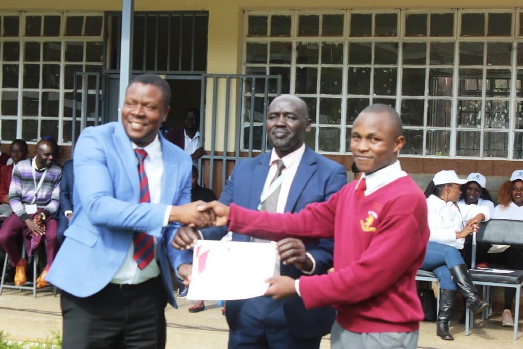 Kapsabet Boys student wins National Maths contest, receives two scholarships image 1
