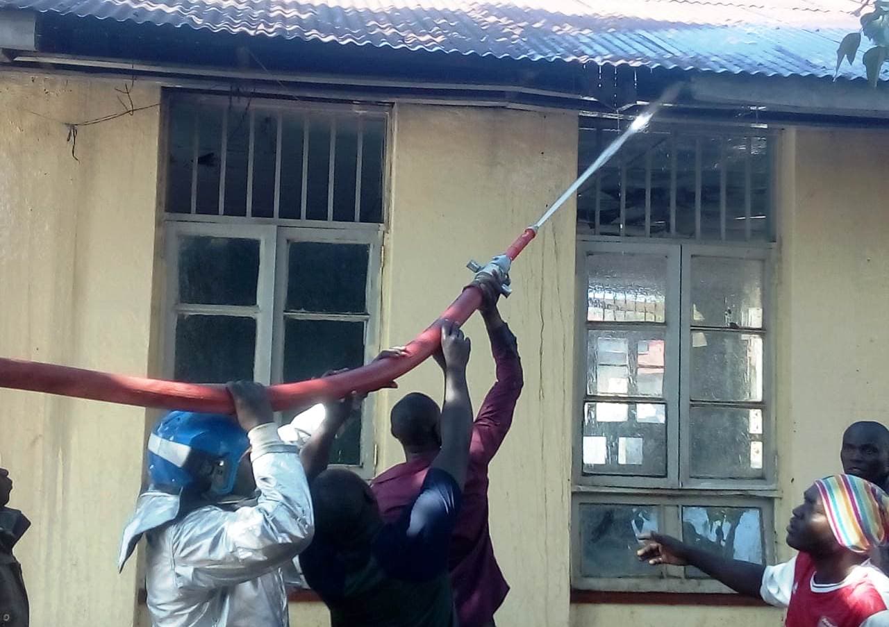 Fire destroys section of dorm at school in Machakos