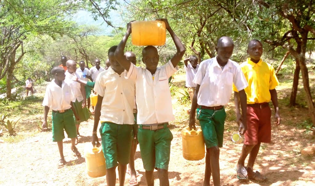 Water shortage a burden for learners in remote primary school