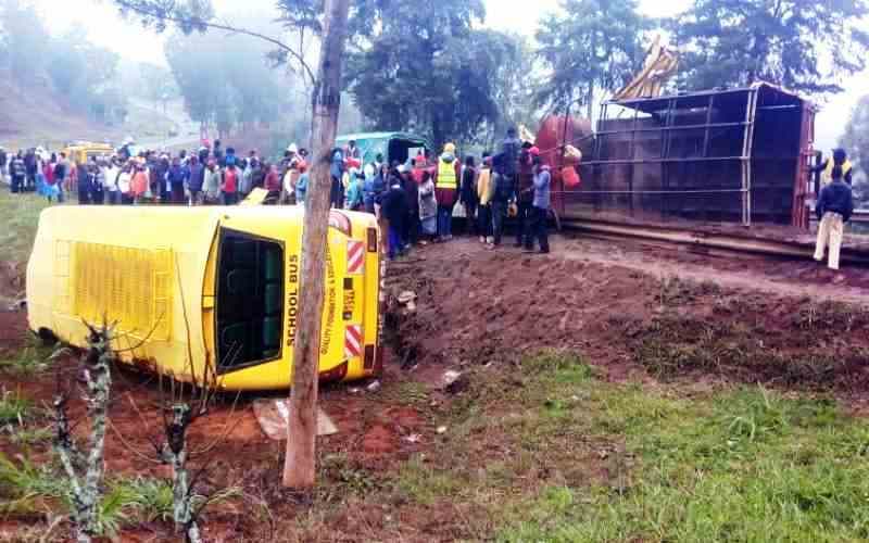 School girl and two drivers killed, ten others injured in Meru accident