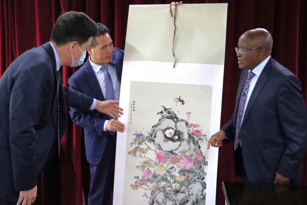 Ambassador salutes Egerton for agriculture courses as he awards scholarships
