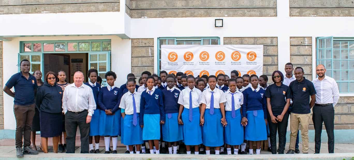 Organization donates sanitary towels to keep Athi River girls in school