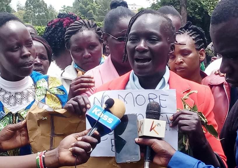 Over 1,000 Uasin Gishu ECDE teachers demonstrate, demand permanent employment